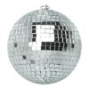 10cm Silver Mirror Ball (4″) with 7mm Facets - Image 6