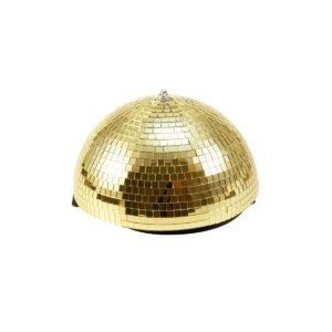 30cm Gold Half MirrorBall