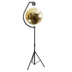 40cm Gold Mirror Ball With Stand