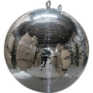 1m professional silver mirror ball with 10mm facets, 40 inch disco ball