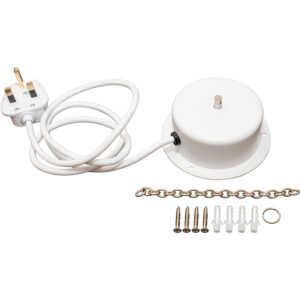 White Mirror Ball Motor - Up to 3KG