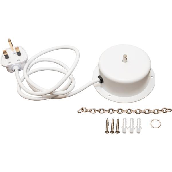 Gold Kitchen Disco Kit With 25CM Mirror Ball Motor And Light - White - Image 2