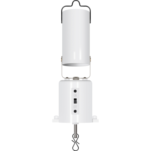 Battery Powered Mirror Ball Motor For Up To 2kg - White