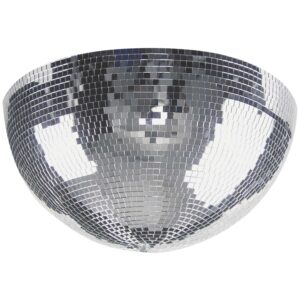 30cm half mirror ball with built-in 3rpm motor for wall or ceiling mount