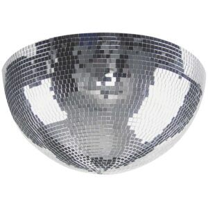 40cm half mirror ball with built-in 3rpm motor for wall or ceiling mount