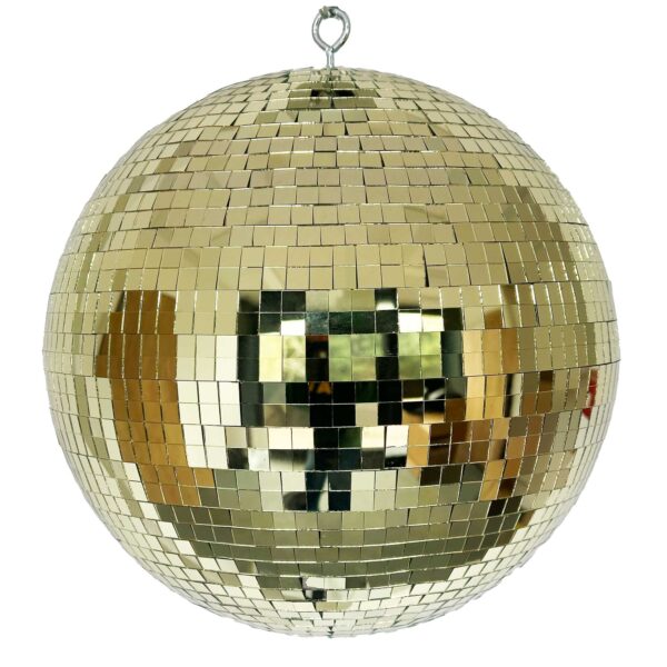 30cm Gold Mirror Ball