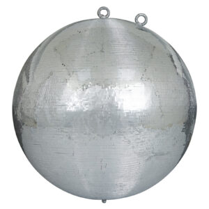 75CM Silver Mirror Ball (30″) with 5mm Facets
