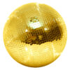 60cm Gold Mirror Ball (24") with 10mm Facets - Image 2