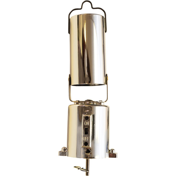 Battery Powered Mirror Ball Motor For Up To 2kg - Silver