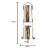 Battery Powered Mirror Ball Motor For Up To 2kg - Silver - Image 2