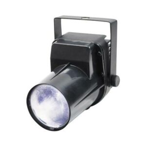 White 5W LED Pinspot with Black Casing