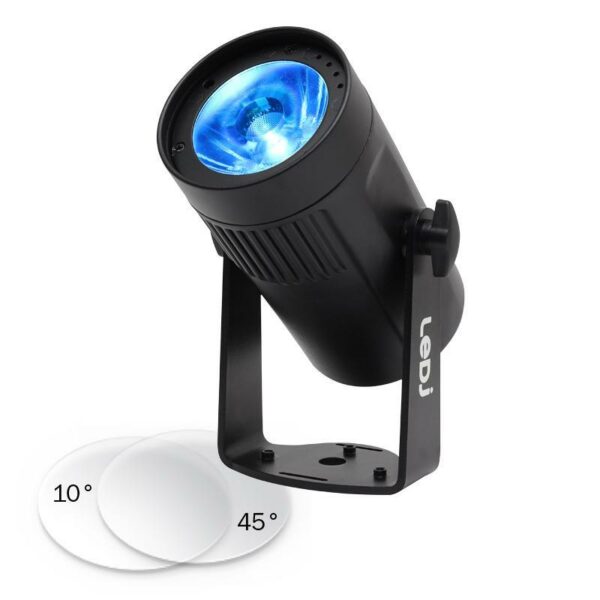 Event Spot Rapid Battery Powered RGBW - (Black Housing)