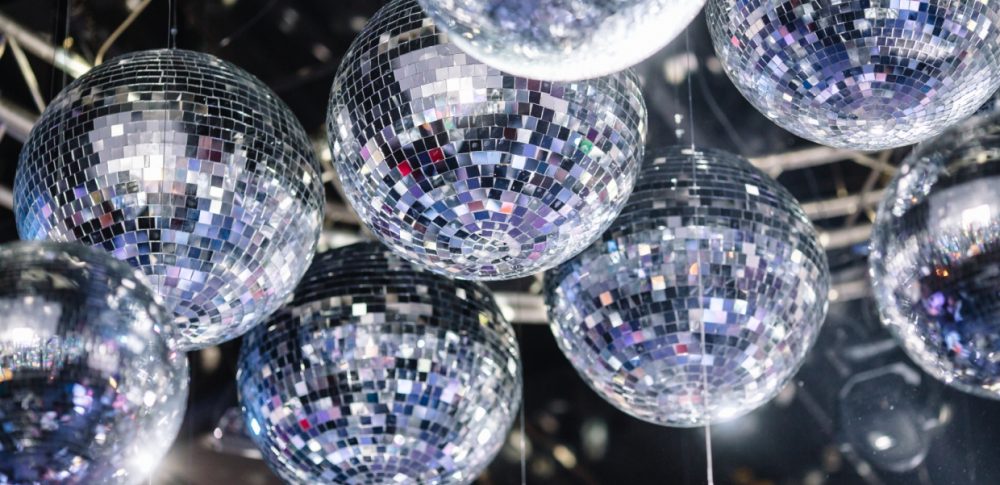 6 Small Mirror Ball, 15cm Disco Ball